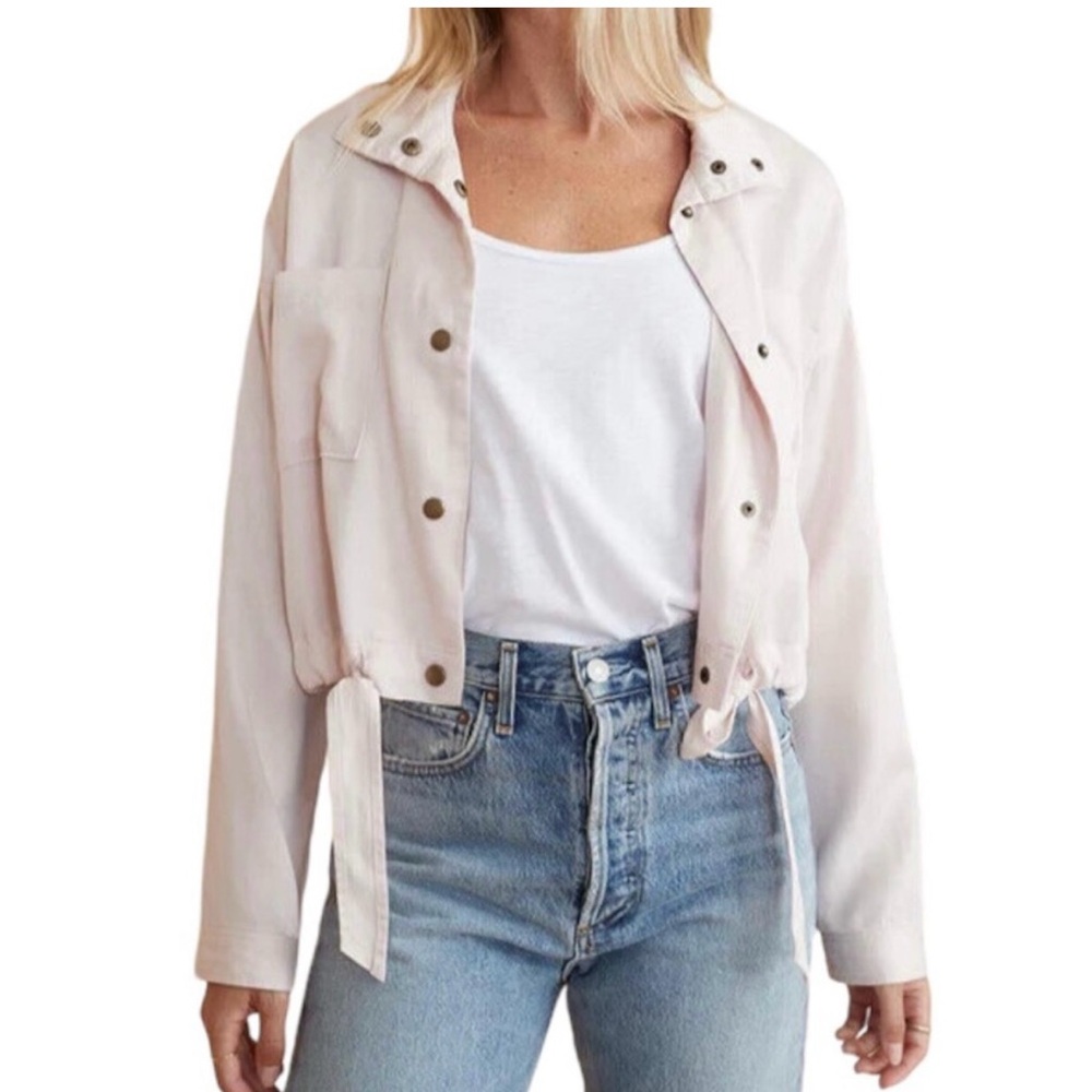 Marine Layer Light Pink Utility Jacket